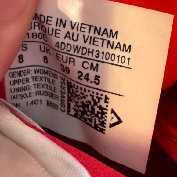 Converse Neon Satin Geometric BIRDS OF MARS HI-TOP Platform Shoes - Picture 3 of 8